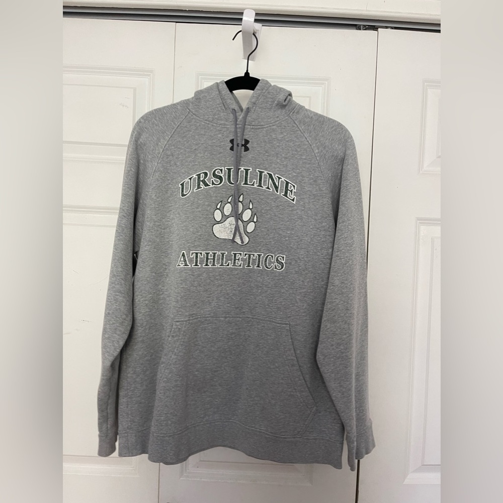Gray Under Armor Sports Sweatshirt